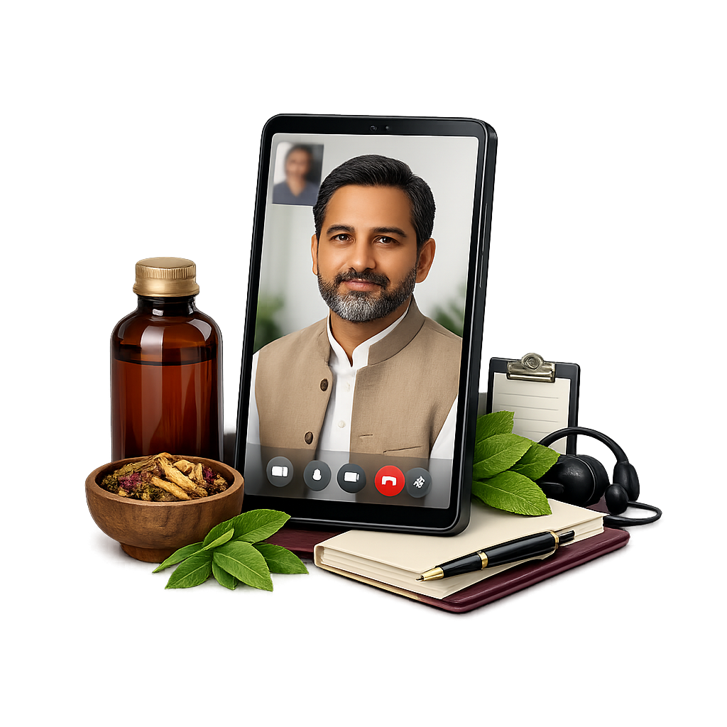 Trusted Online Hakeem Guidance at Home